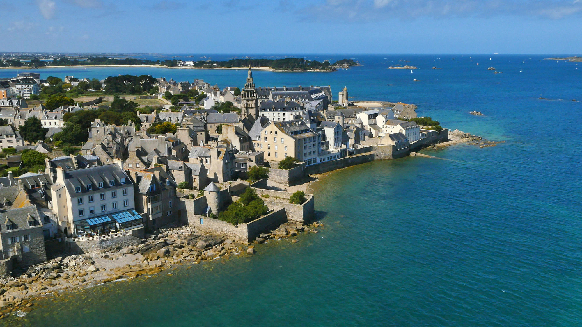 Relais & Chateaux Le Brittany & Spa ロスコフ エクステリア 写真